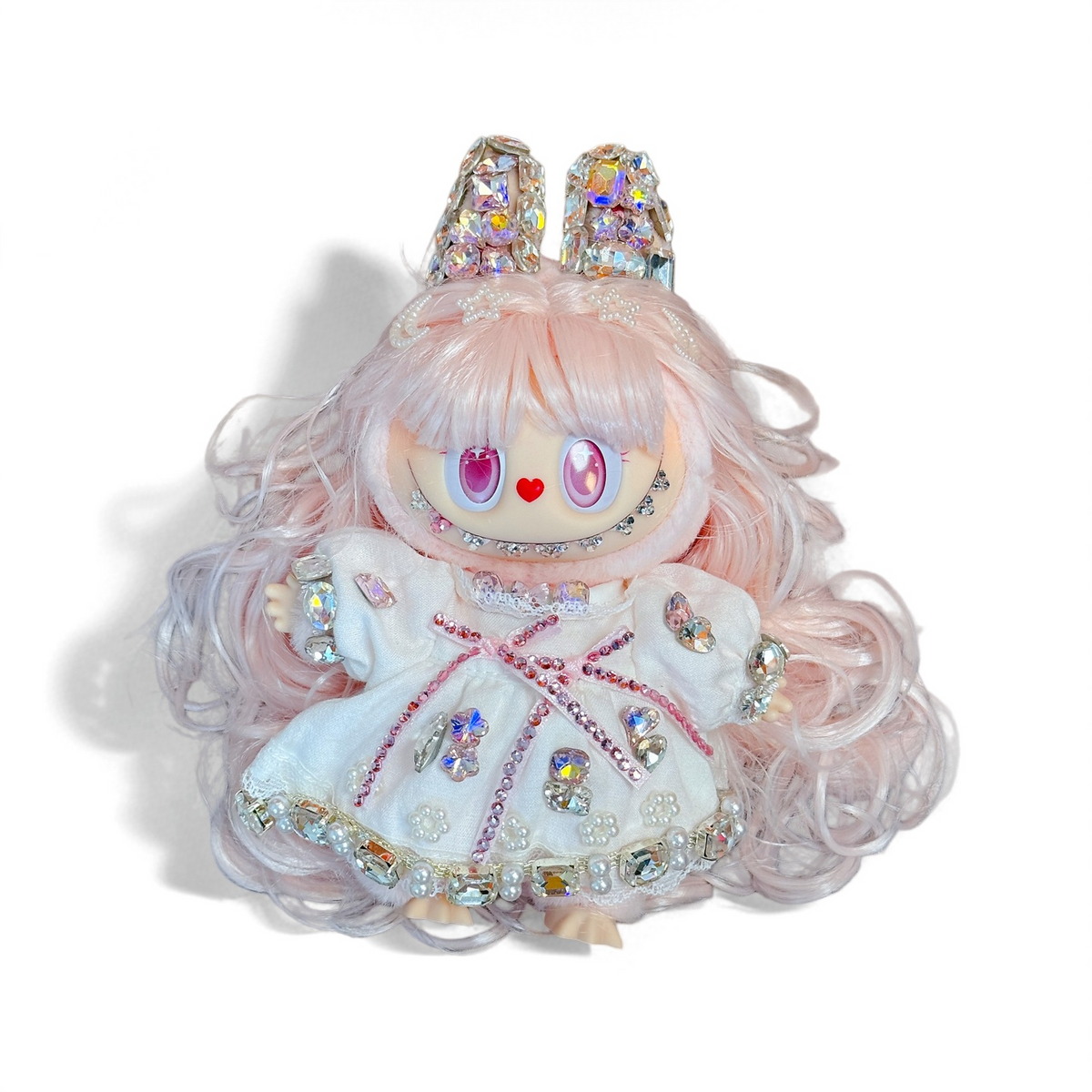 LABUBU Hair POPMART DIAMOND DOLL DESIGN DIY DOLL