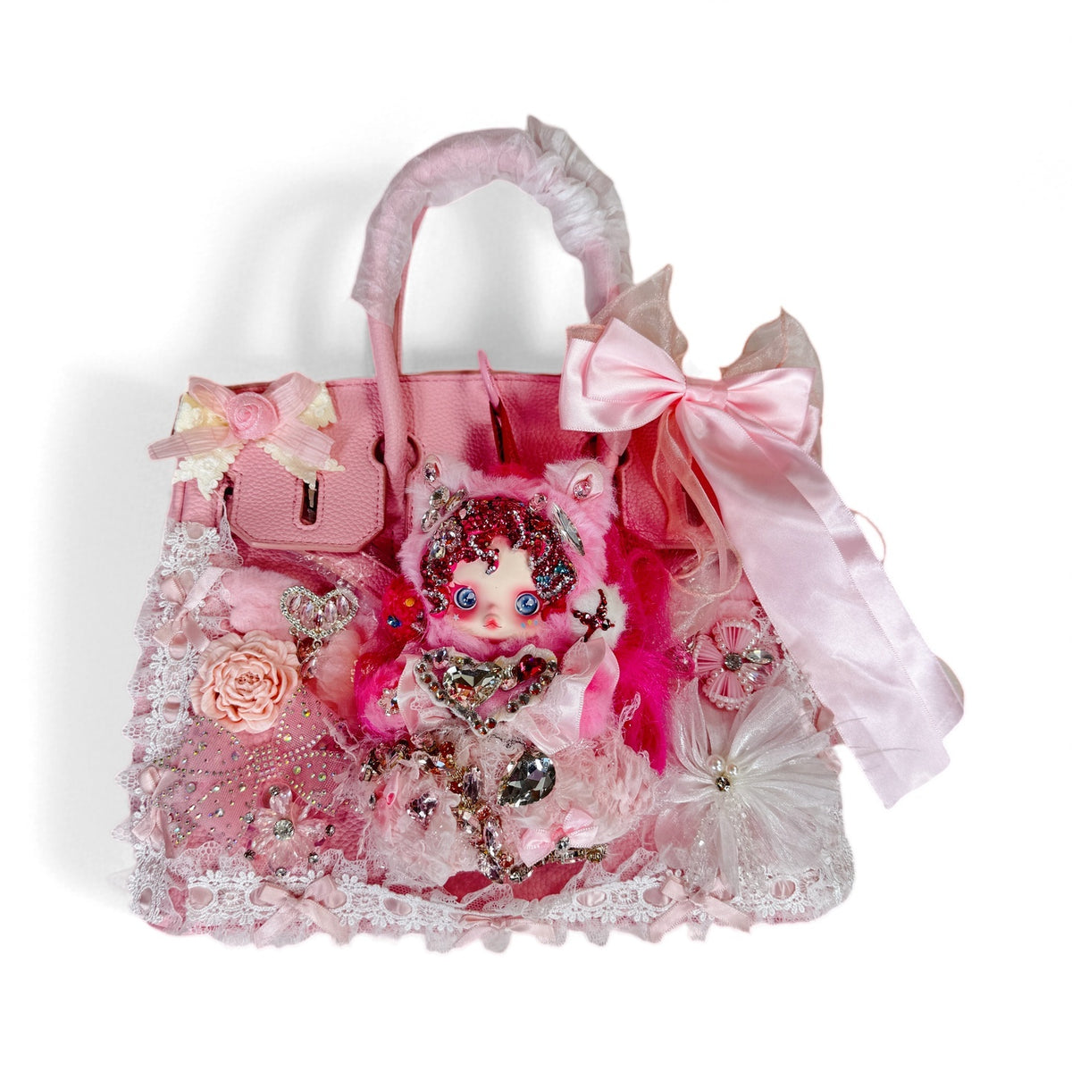 【customer bag】skullpanda Original Designed Handmade Bag